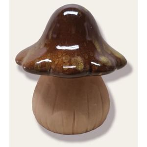 Fairy Garden Ceramic 4" Garden Mushroom 3 Colors available